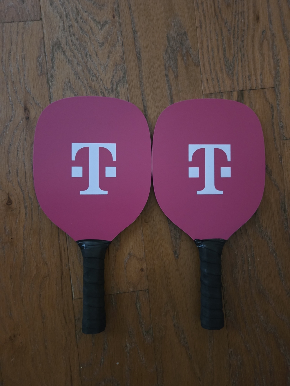 Pink Pickleball Paddles - Set of 2. T Mobile. Never Used